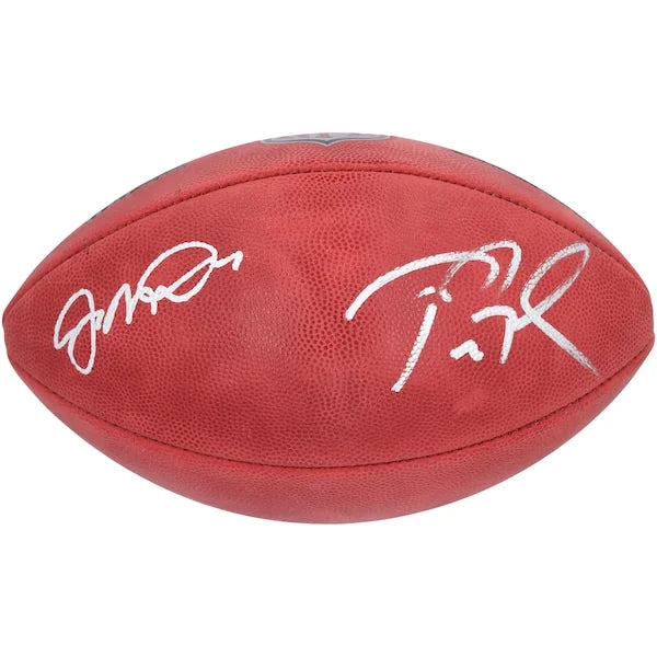 Tom Brady & Joe Montana Signed Duke Football | Dual Hall of Famers