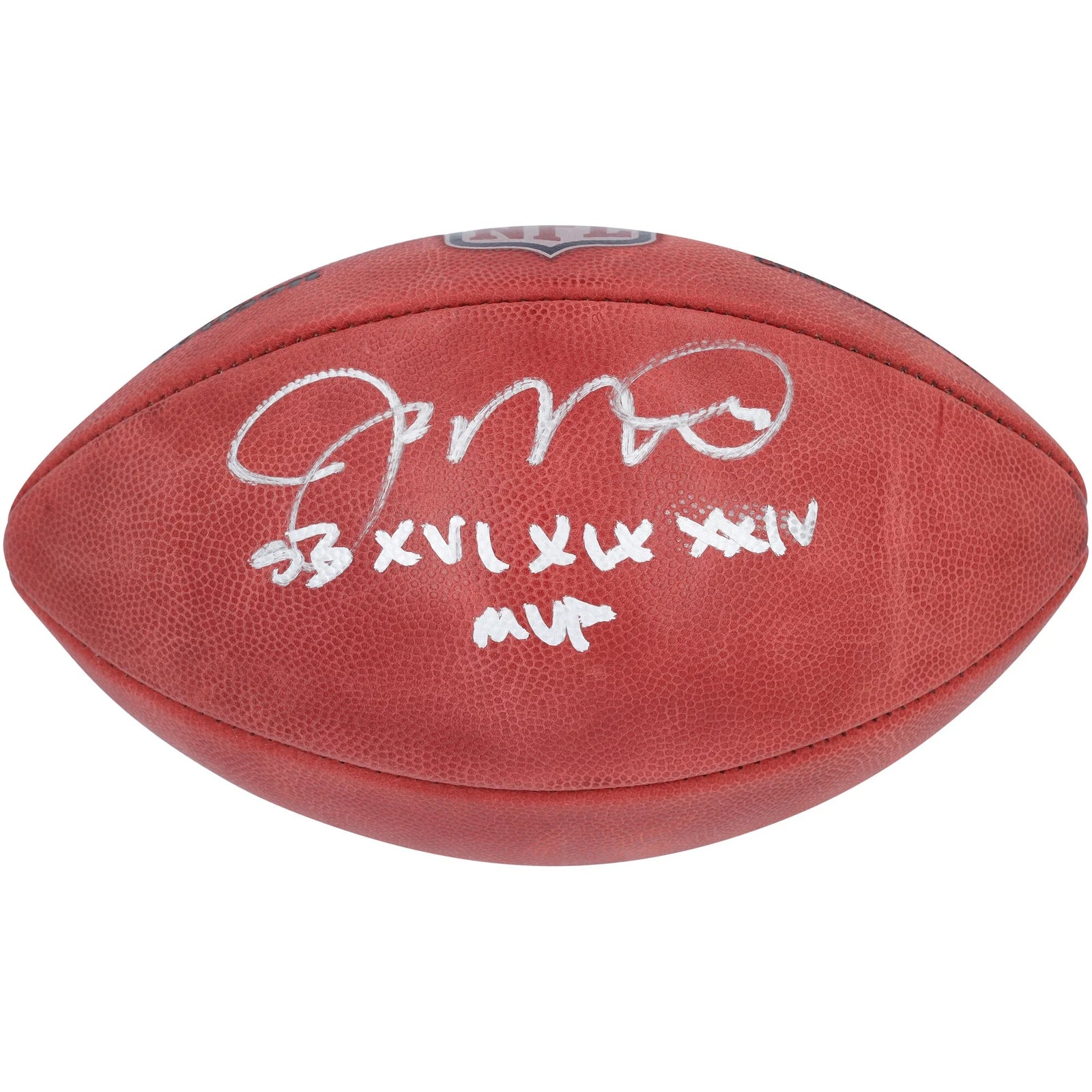 Joe Montana Signed Duke Football | SB XVI, XIX, XXIV MVP Inscription