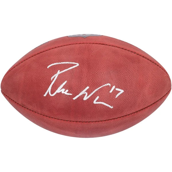 Puka Nacua Signed Rams Football | Duke Full Color