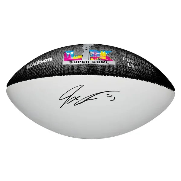 Jaxon Smith-Njigba Signed Super Bowl LX Football | Seattle Seahawks
