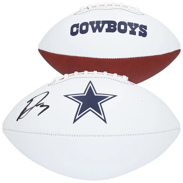 George Pickens Signed Dallas Cowboys Football | Authenticated