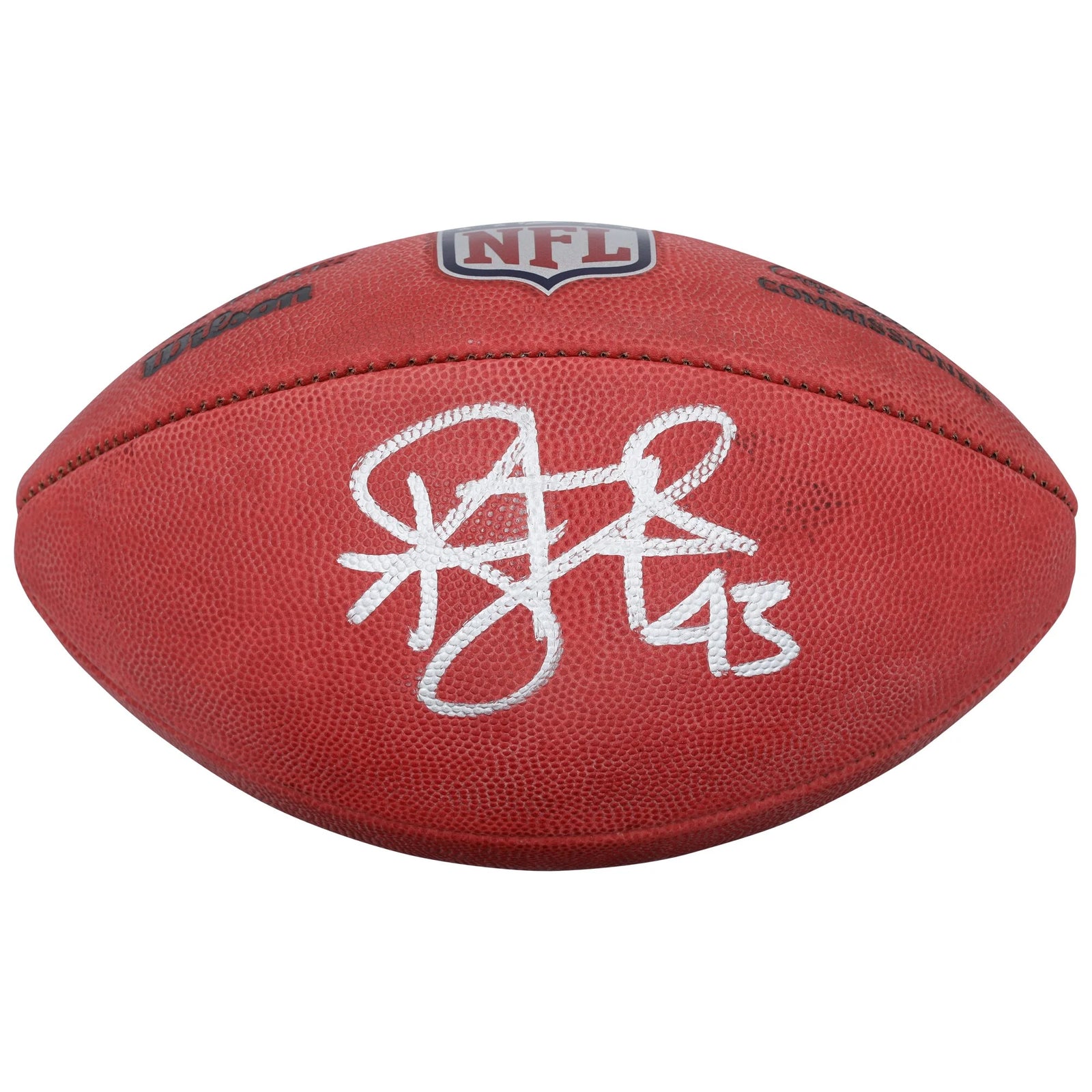 Troy Polamalu Signed Pittsburgh Steelers Football | Authenticated