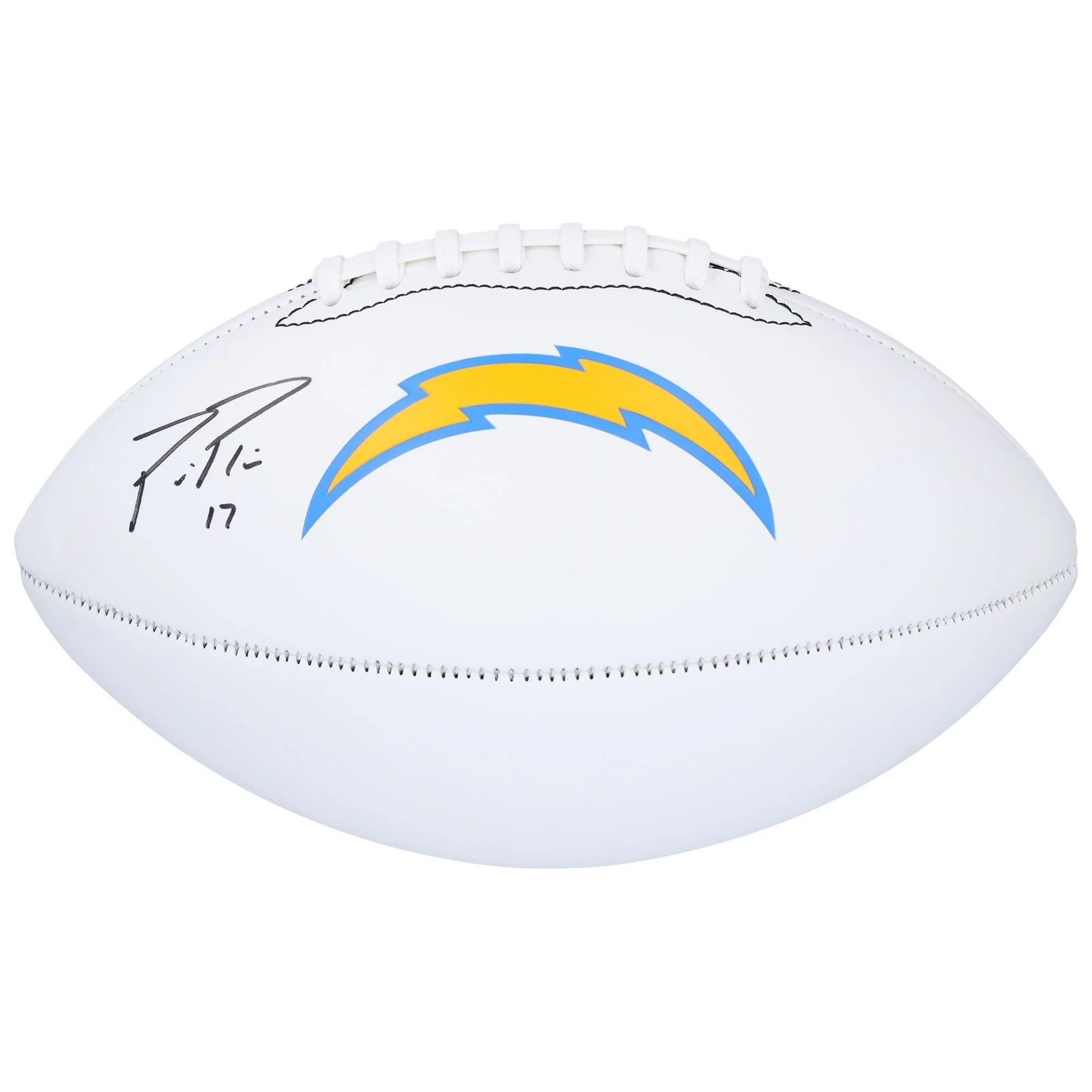 Philip Rivers Signed Chargers Franklin Football | Authenticated