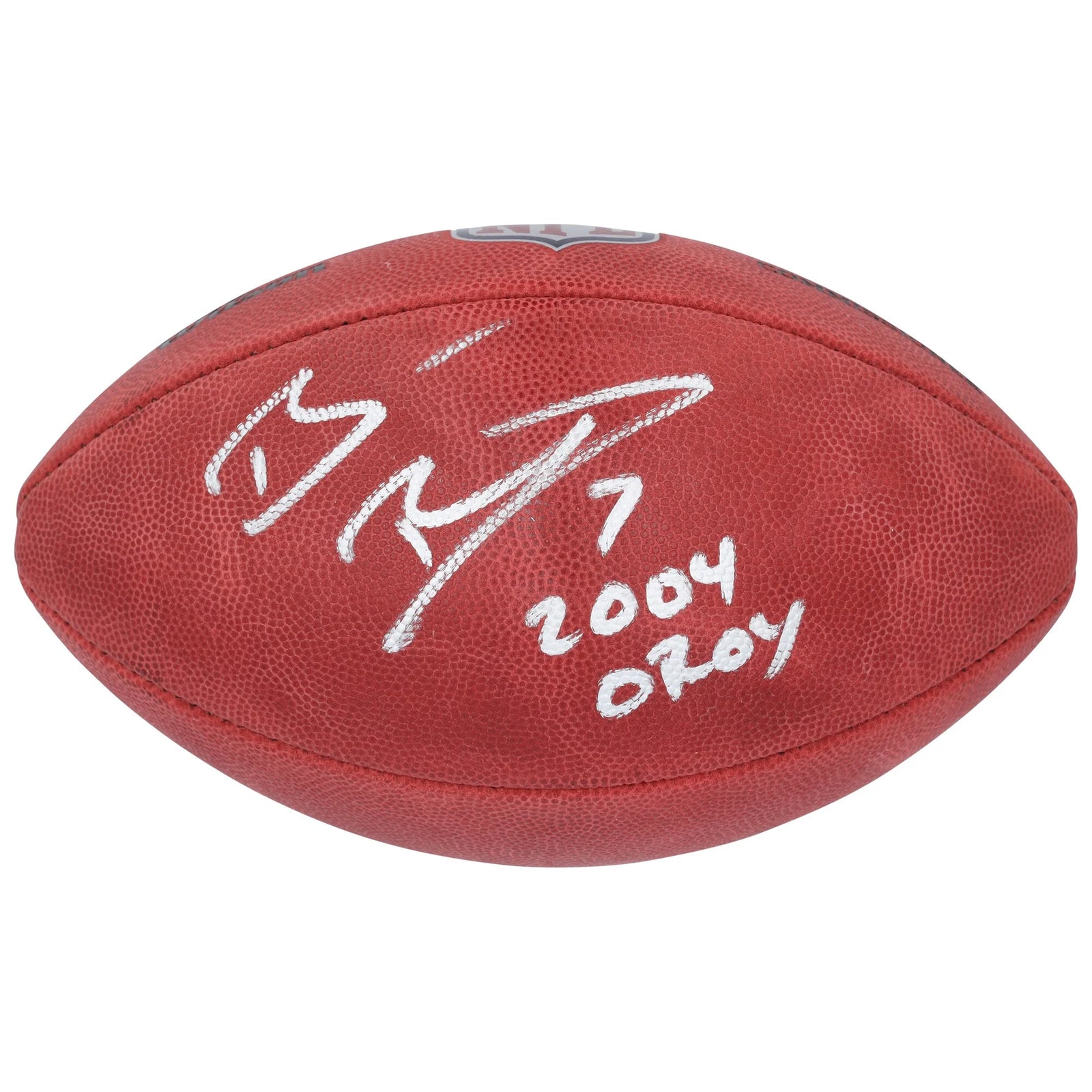 Ben Roethlisberger Signed Steelers Football | 2004 OROY Inscription