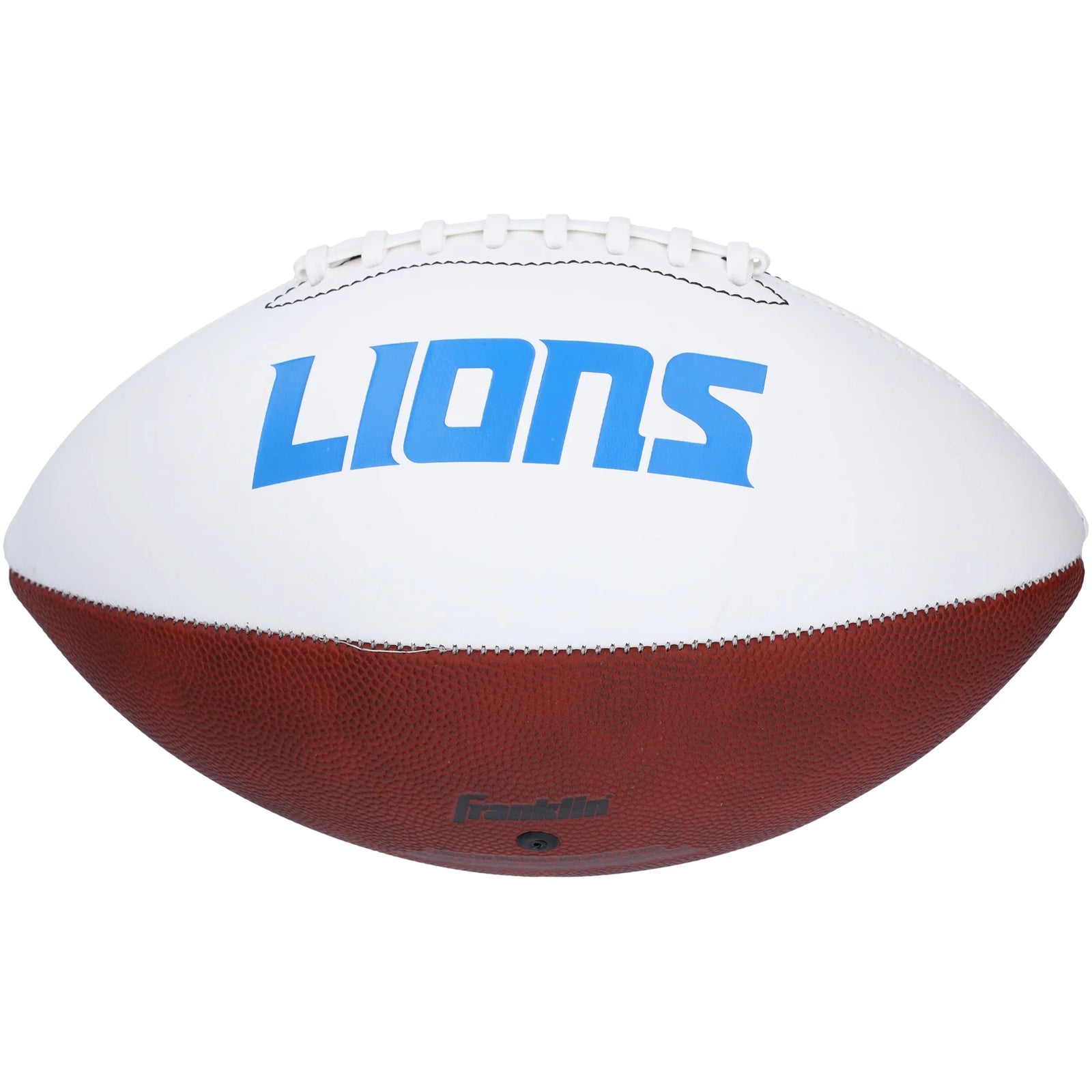 Barry Sanders Signed Detroit Lions Football | Franklin White Panel