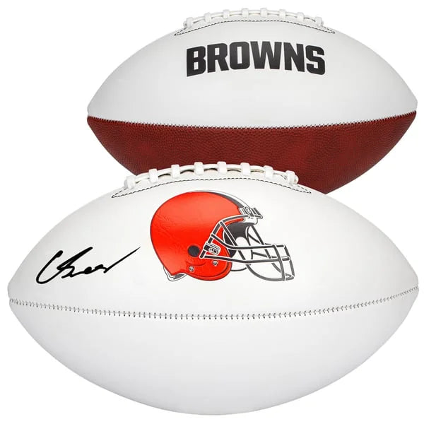 Carson Schwesinger Signed Cleveland Browns Football | Rookie Season | WFTBLSC0003