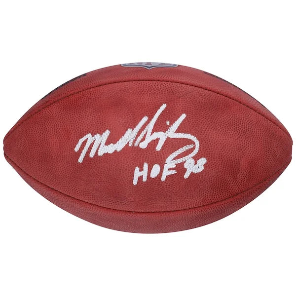 Mike Singletary Signed Chicago Bears Football | HOF 98 Inscription