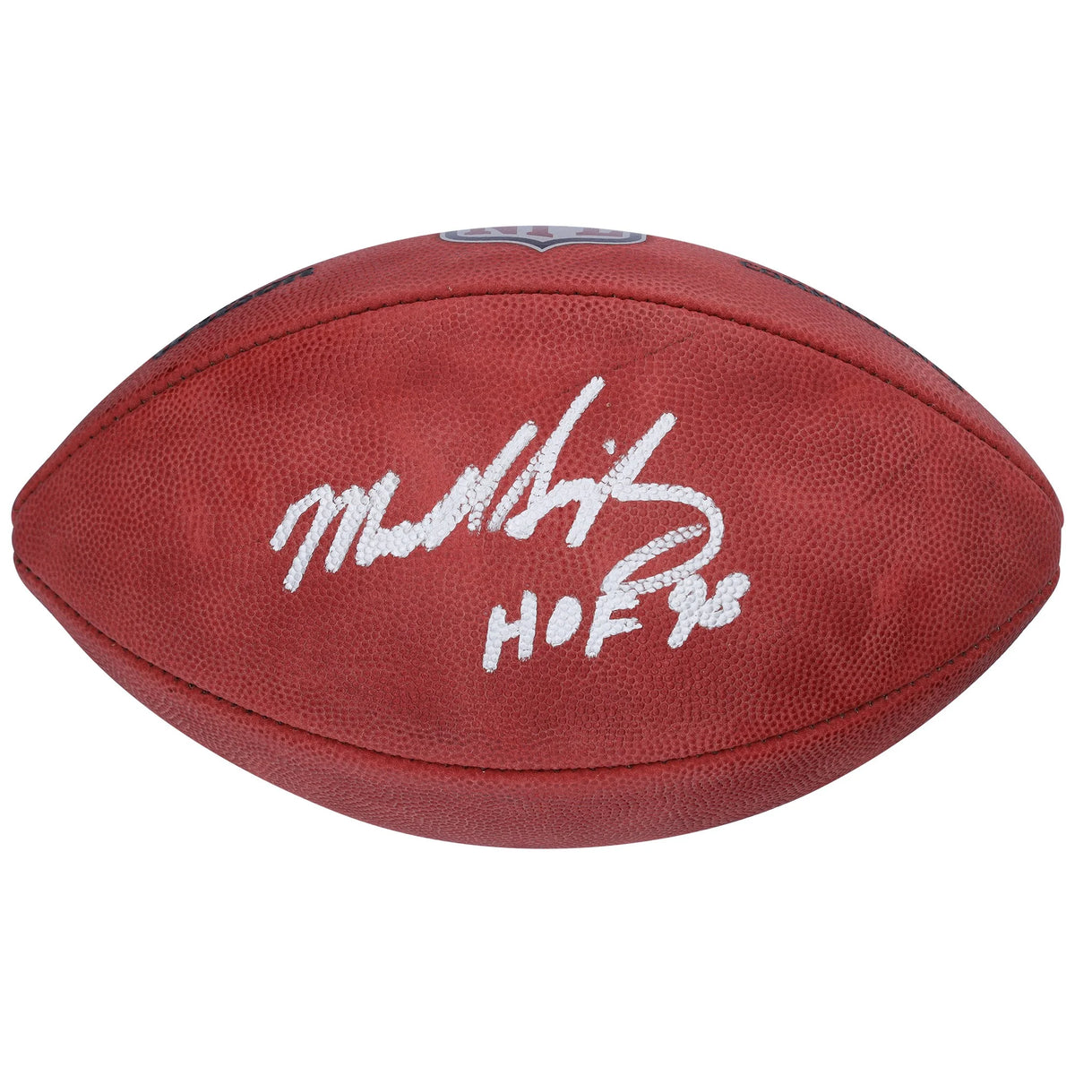Mike Singletary Signed Chicago Bears Football | HOF 98 Inscription