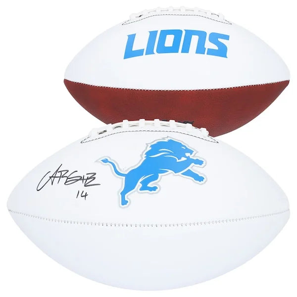 Amon-Ra St. Brown Signed Detroit Lions Football | Authenticated