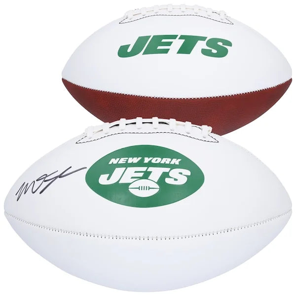 Mason Taylor Signed Jets Franklin Football | Authenticated