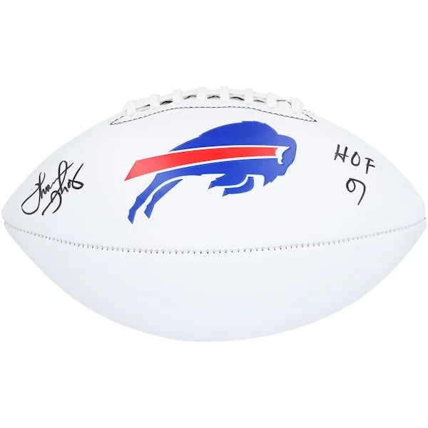 Thurman Thomas Signed Bills Football | HOF 07 Inscription