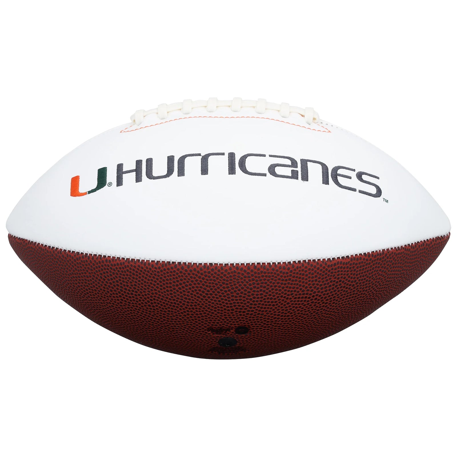 Malachi Toney Signed Miami Hurricanes White Panel Football | Authenticated
