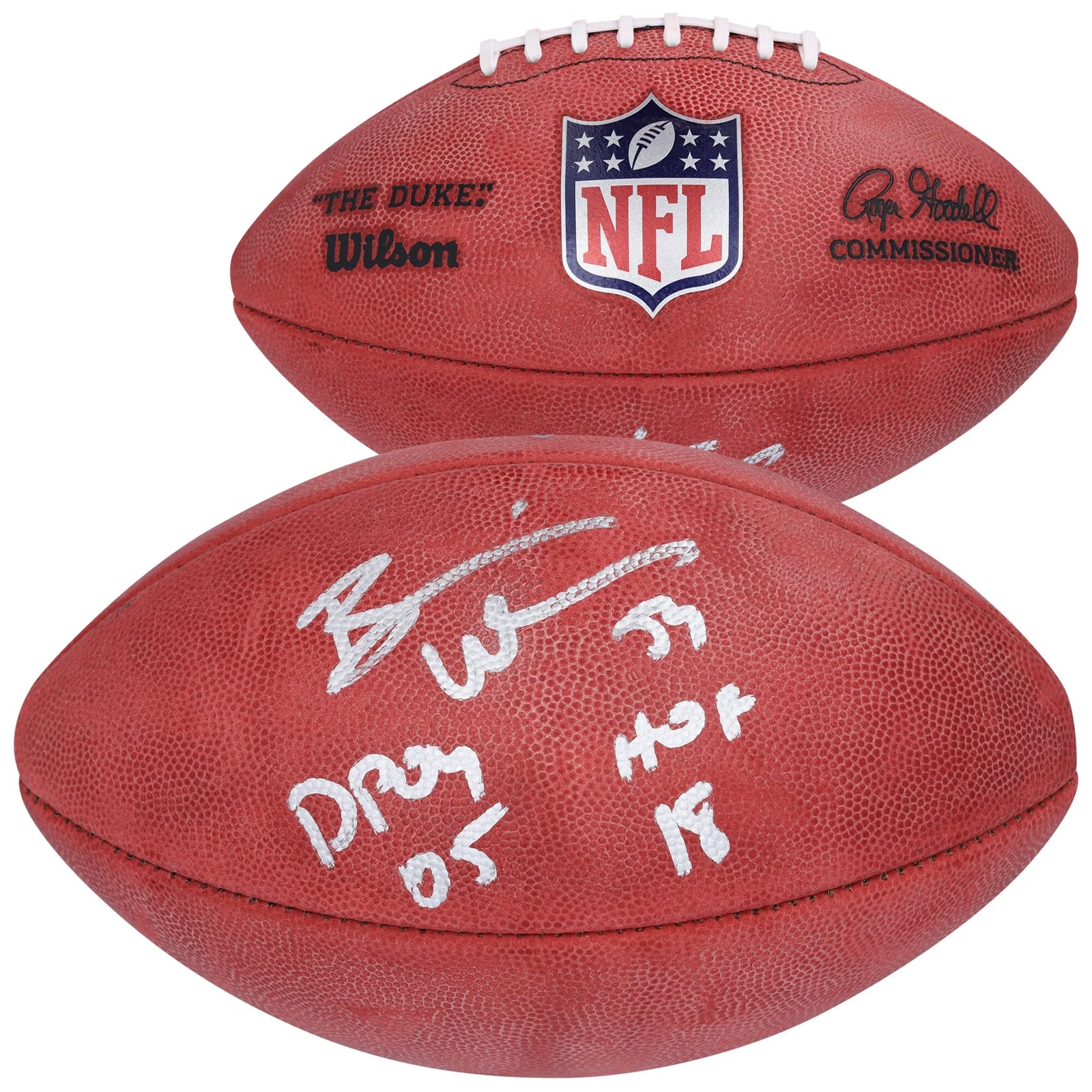 Brian Urlacher Signed Chicago Bears Football | DPOY 05 / HOF 18