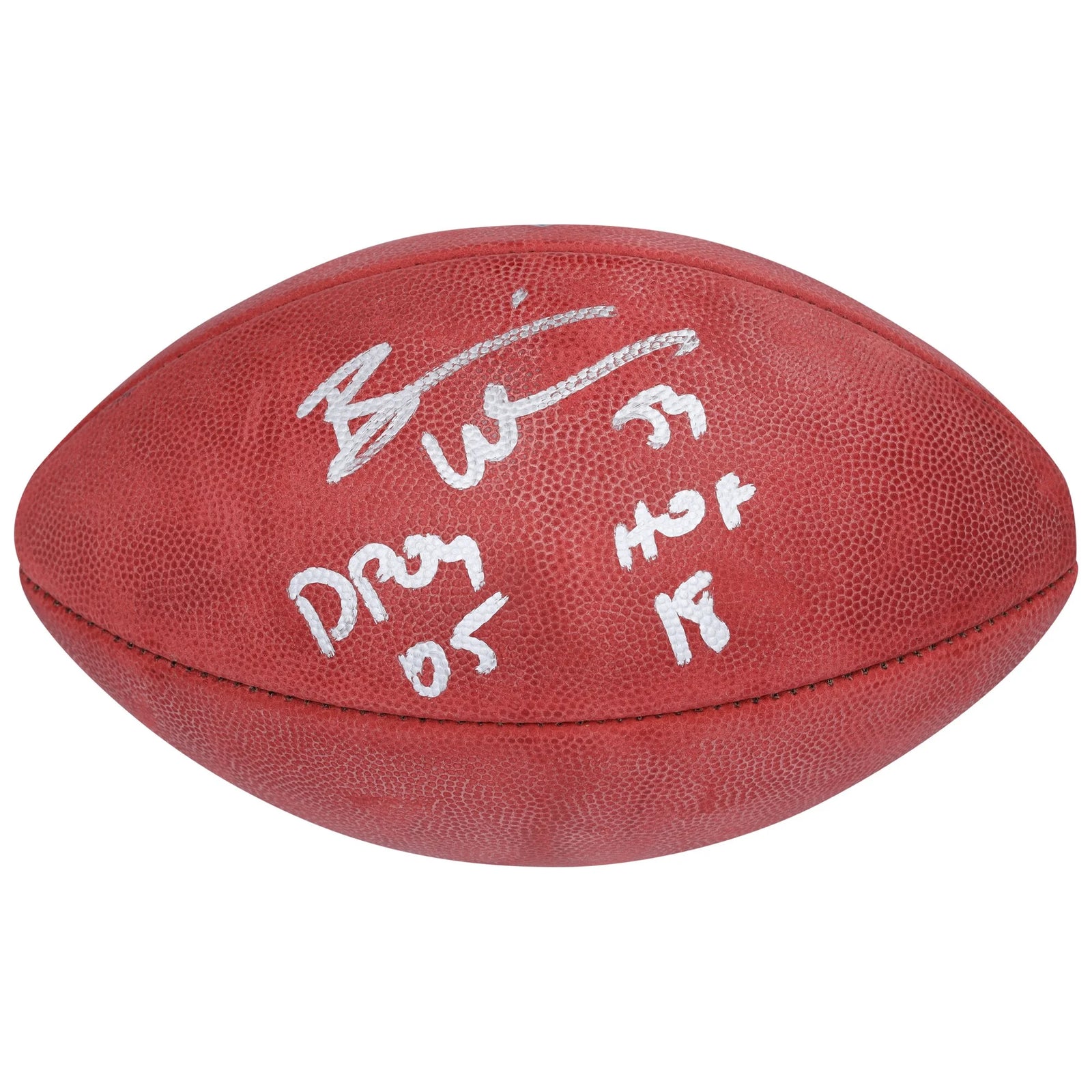 Brian Urlacher Signed Chicago Bears Football | DPOY 05 / HOF 18