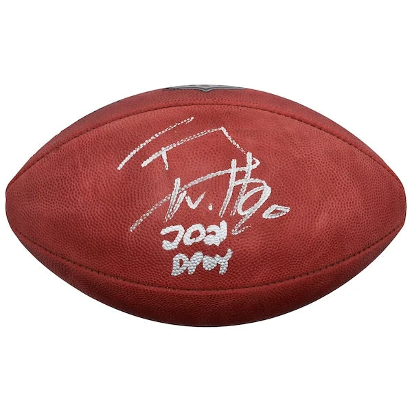 T.J. Watt Signed Steelers Football | 2021 DPOY Inscription