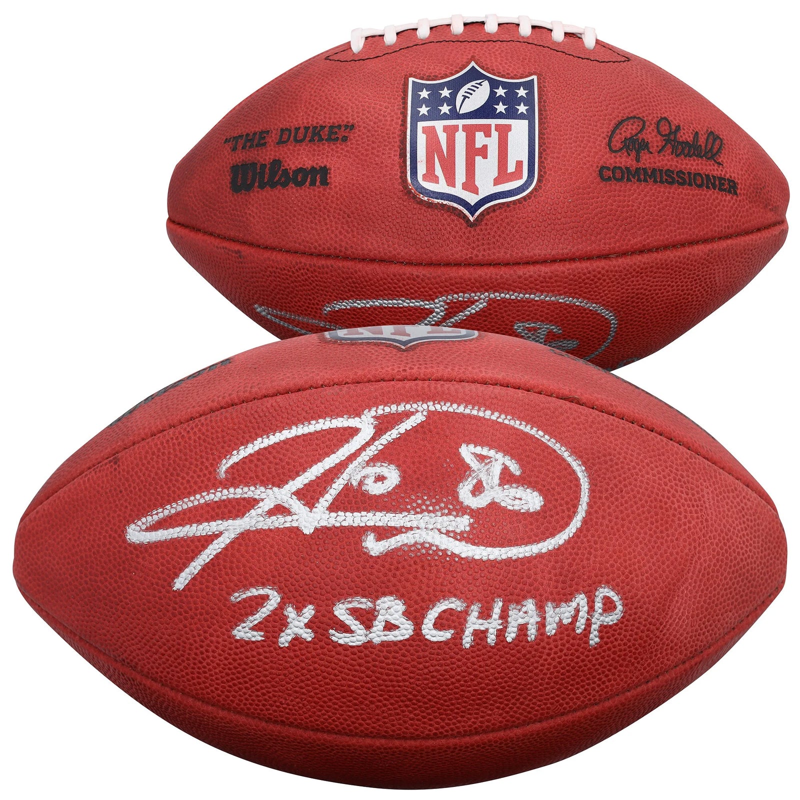 Hines Ward Signed Steelers Football | 2x SB Champ Inscription