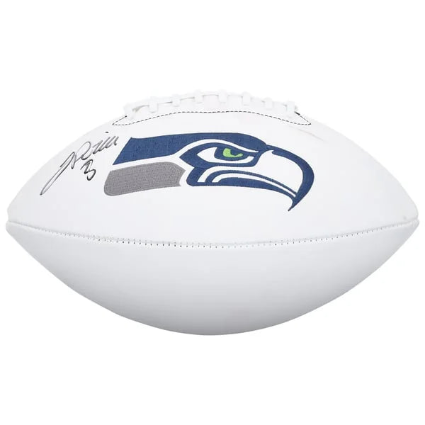 Jadarian Price Signed Seahawks Football | White Panel Wilson | WFTBLWI0274