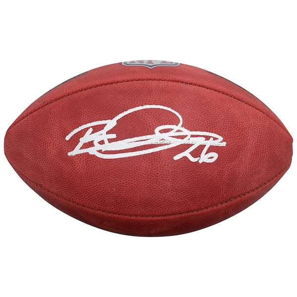 Rod Woodson Signed Pittsburgh Steelers Football | Duke Full Color