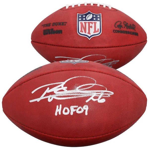 Rod Woodson Signed Steelers Football | HOF 2009 Inscription