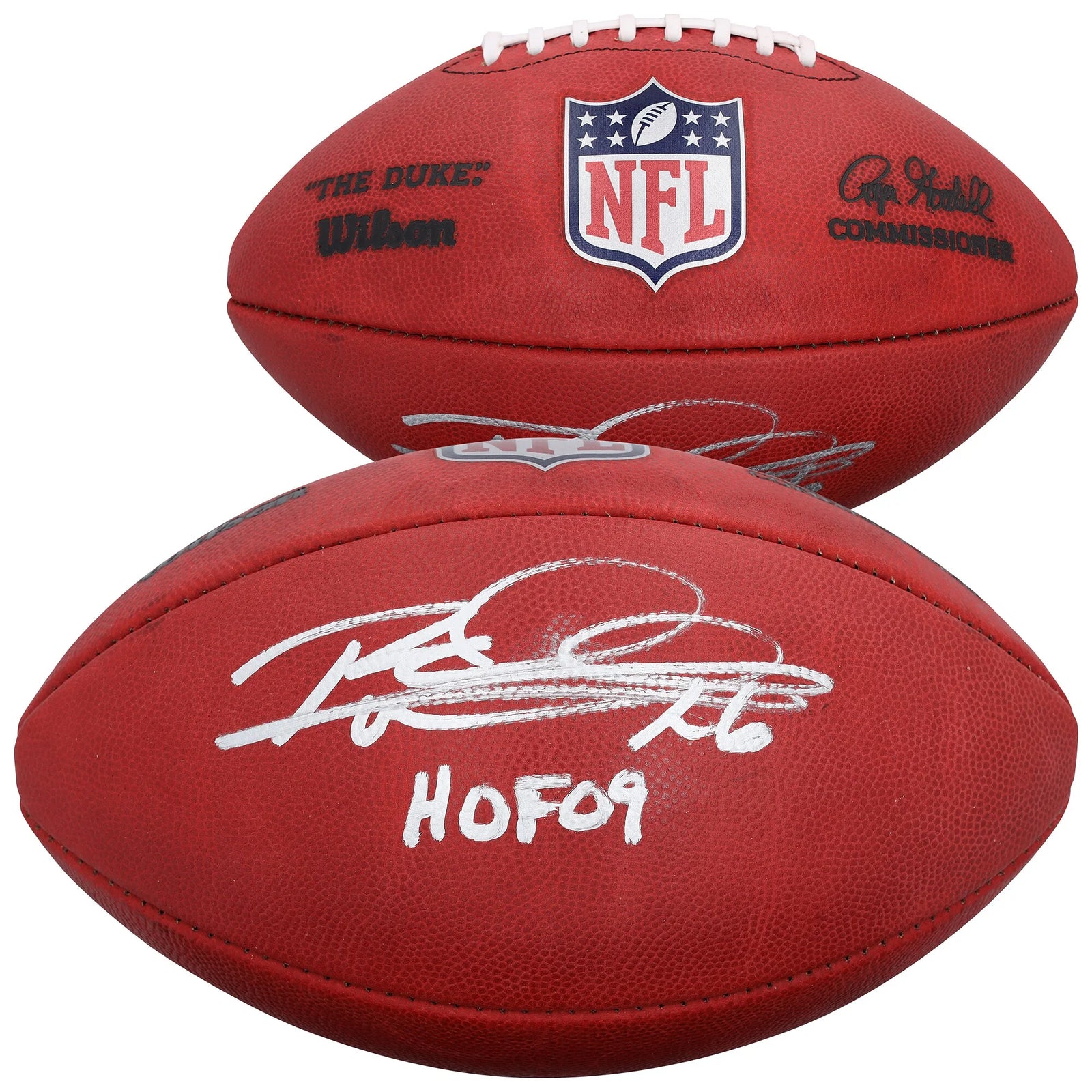 Rod Woodson Signed Steelers Football | HOF 2009 Inscription