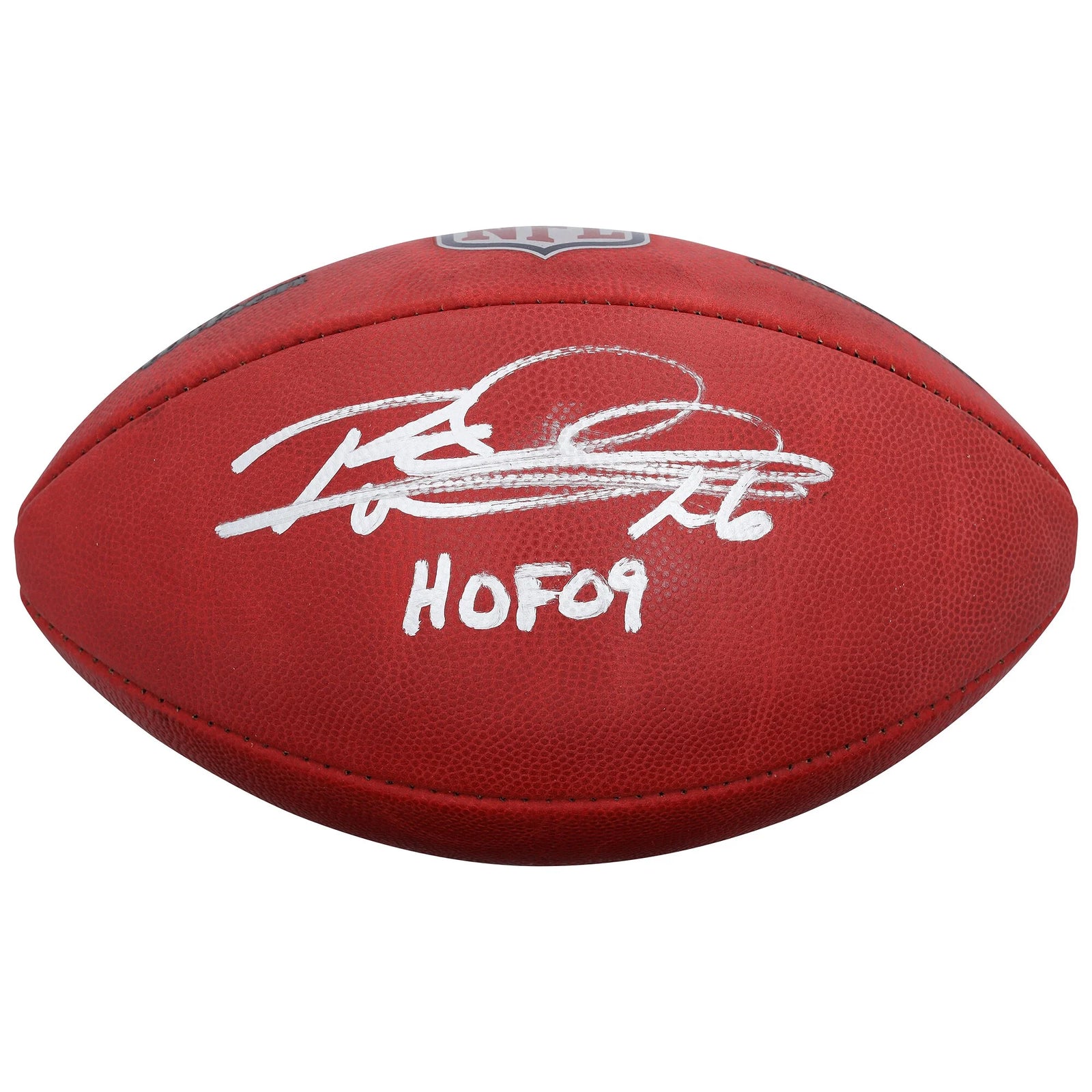 Rod Woodson Signed Steelers Football | HOF 2009 Inscription