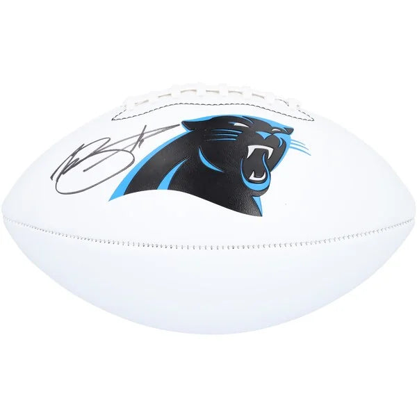 Bryce Young Signed Panthers Football | Franklin White Panel