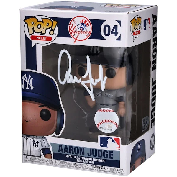 Aaron Judge Signed Funko Pop Figurine | Yankees