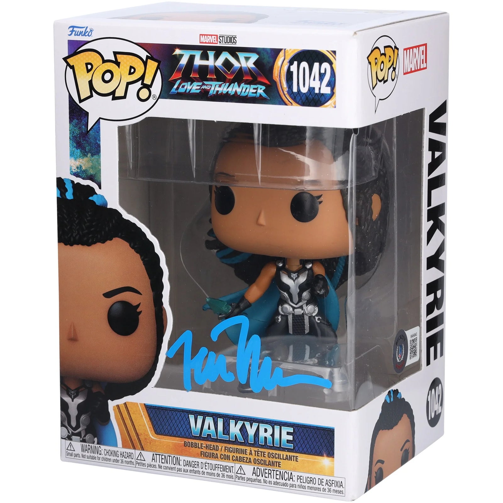 Tessa Thompson Signed Valkyrie #1042 Funko Pop | Thor Love and Thunder