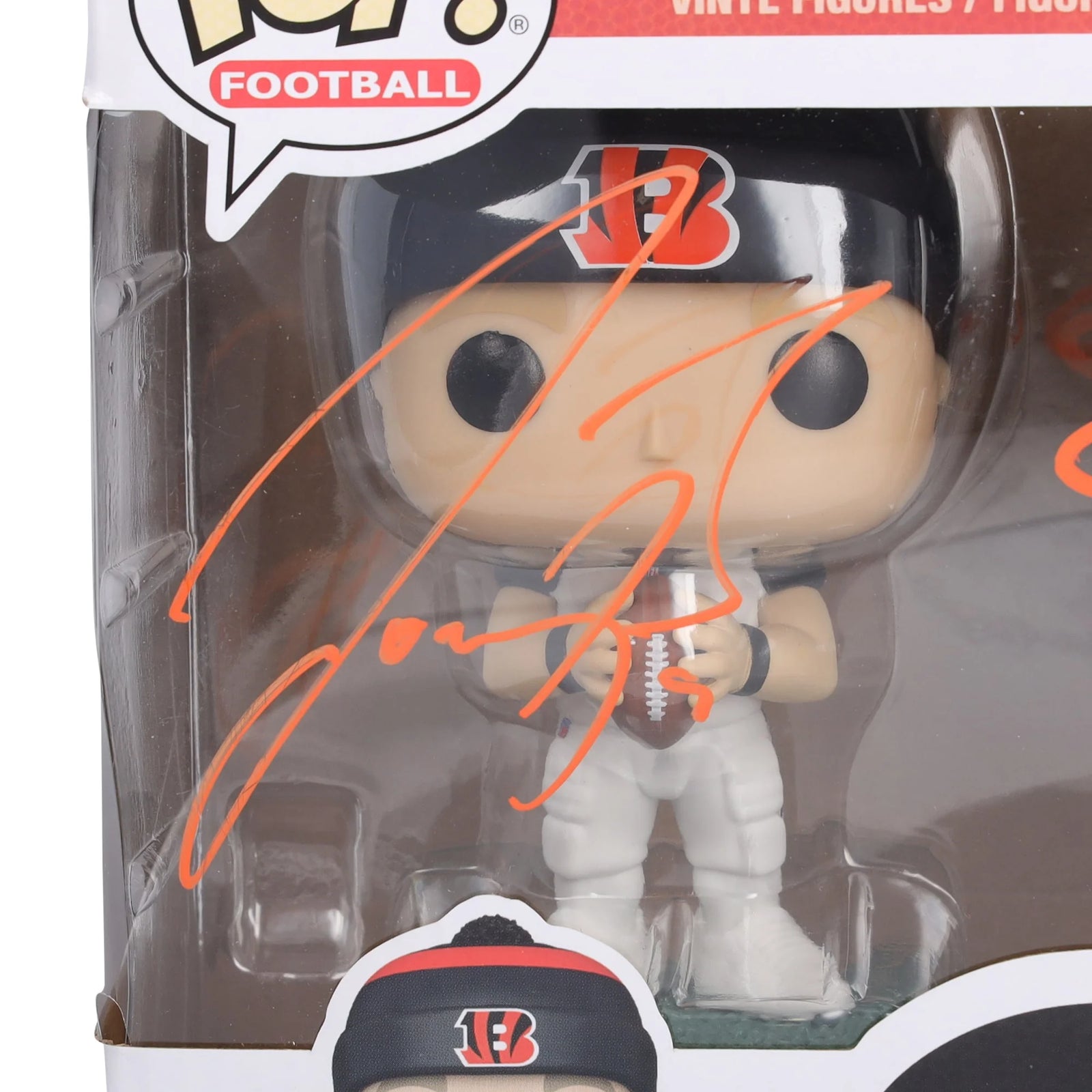 Joe Burrow & Ja'Marr Chase Signed Funko POP Two-Pack | Bengals