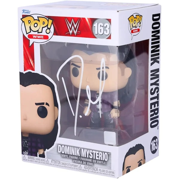 Dominik Mysterio Signed Funko Pop #163 | WWE Authentic