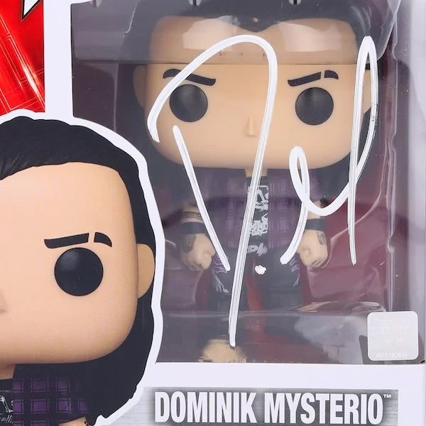 Dominik Mysterio Signed Funko Pop #163 | WWE Authentic
