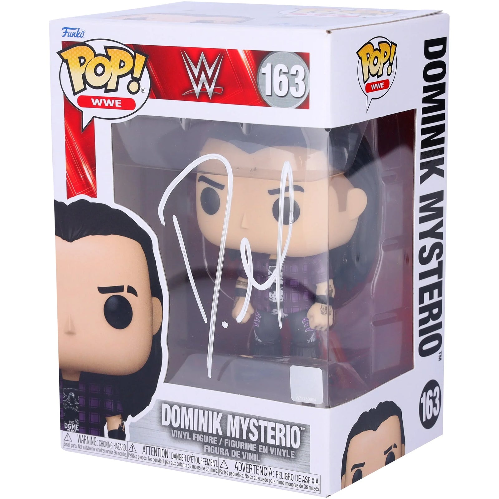 Dominik Mysterio Signed Funko Pop #163 | WWE Authentic