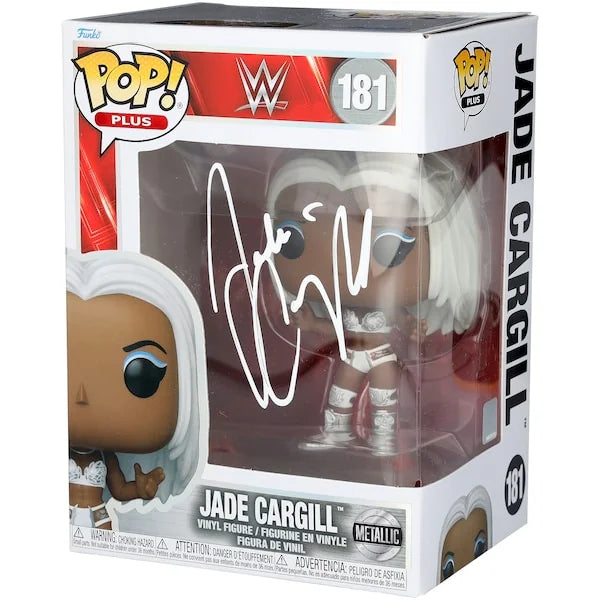 Jade Cargill Signed WWE Funko Pop #181 | Authenticated