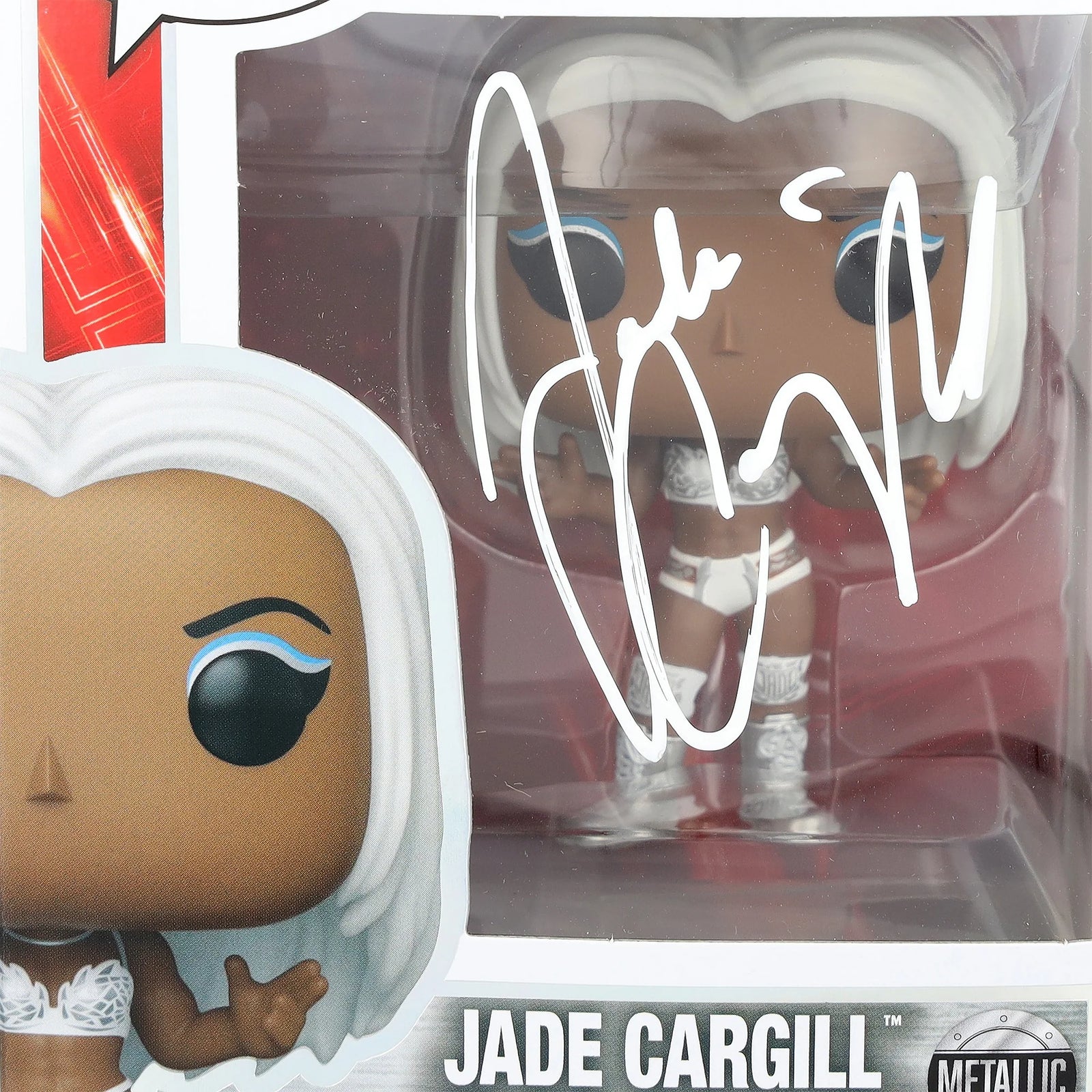 Jade Cargill Signed WWE Funko Pop #181 | Authenticated