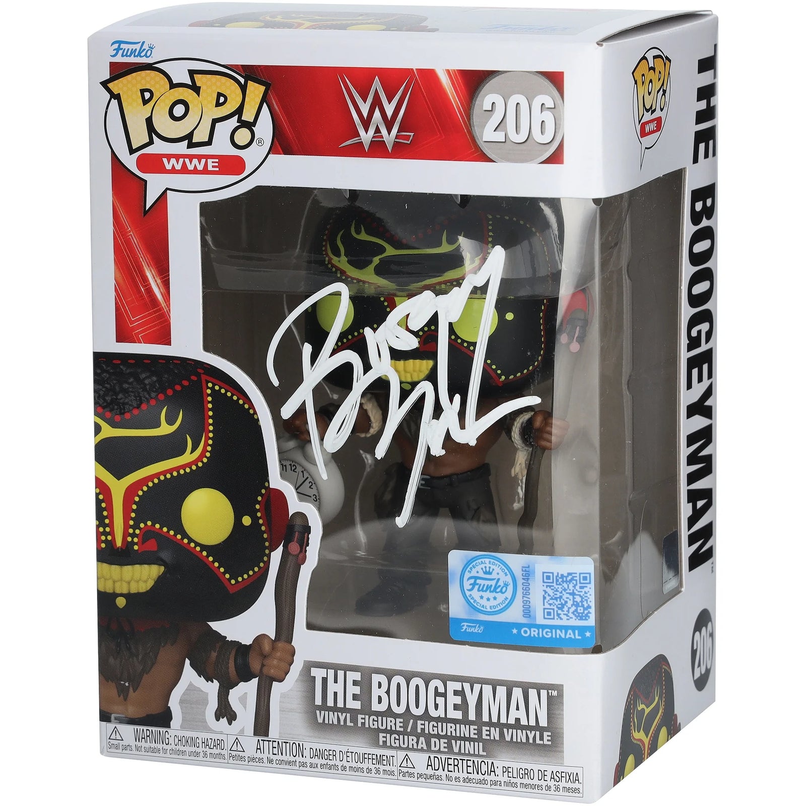 The Boogeyman Signed Funko Pop #206 | WWE Collectible
