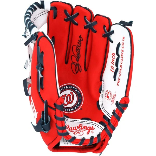 Dylan Crews Signed Nationals Rawlings Glove | MLB Authenticated