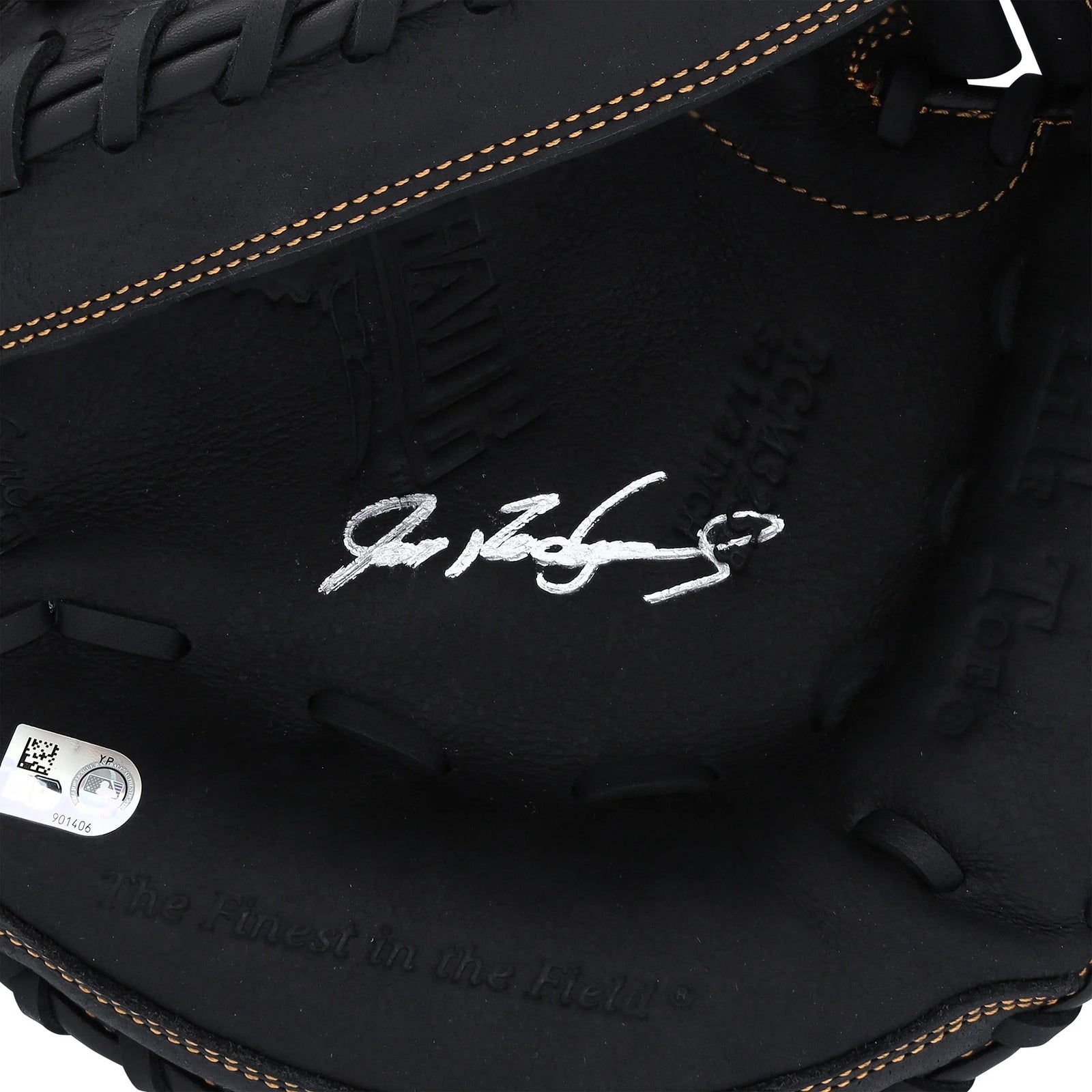 Ivan Rodriguez Signed Texas Rangers Replica Catcher's Mitt | Authenticated