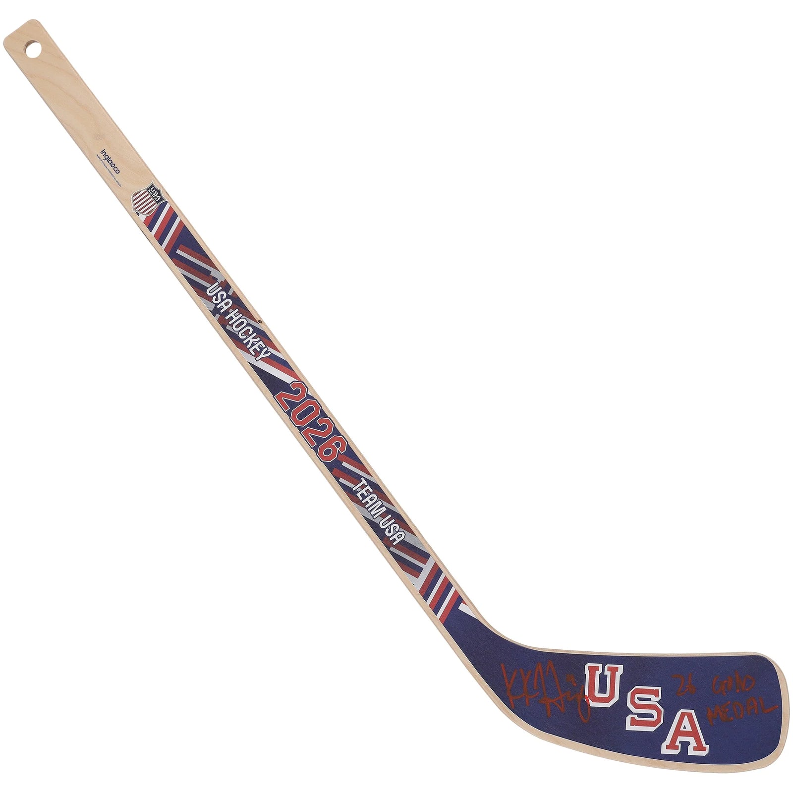 Caroline Harvey Signed Team USA Mini Hockey Stick | 2026 Gold Medal