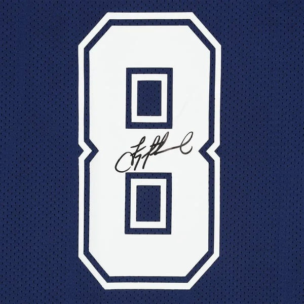 Troy Aikman Signed Dallas Cowboys Jersey | Mitchell & Ness Navy Authentic | WJRSYAI0013