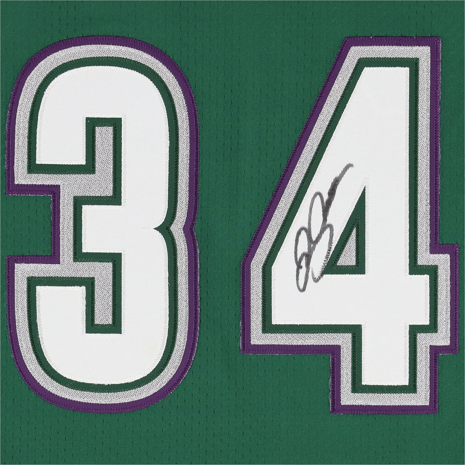 Ray Allen Signed Milwaukee Bucks Jersey | 1996-1997 Mitchell & Ness