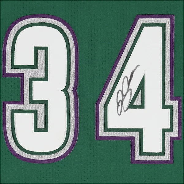 Ray Allen Signed Milwaukee Bucks Jersey | 1996-1997 Mitchell & Ness