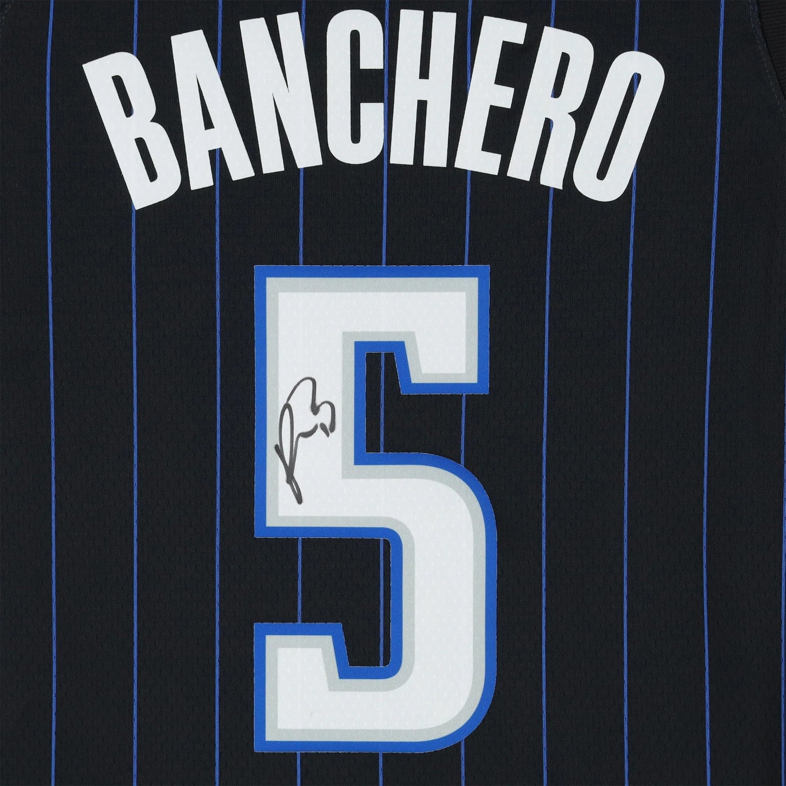 Paolo Banchero Signed Orlando Magic Black Icon Jersey | Authenticated