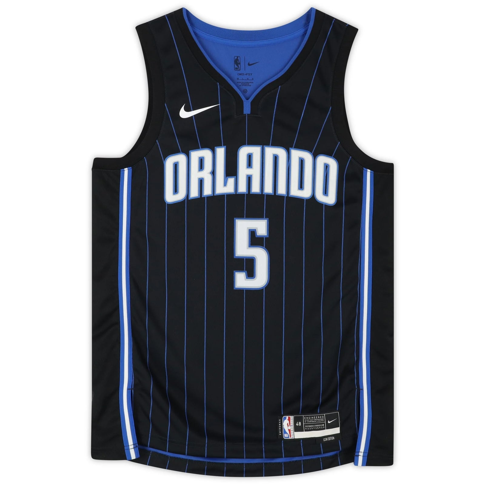 Paolo Banchero Signed Orlando Magic Black Icon Jersey | Authenticated