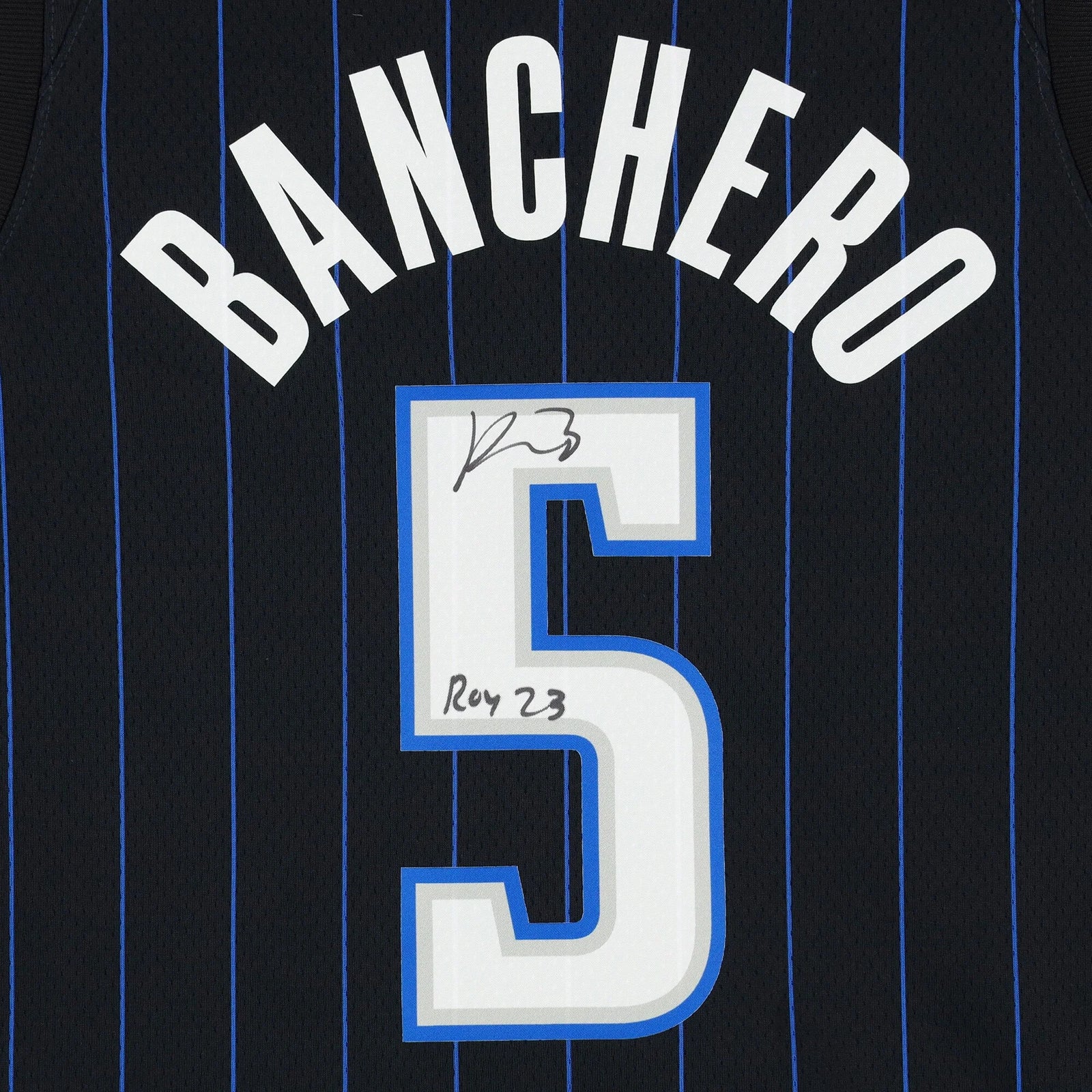 2022-2023 Paolo Banchero Signed Orlando Magic Jersey | ROY 23 Inscription