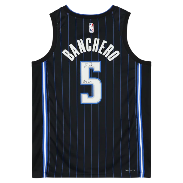 2022-2023 Paolo Banchero Signed Orlando Magic Jersey | ROY 23 Inscription