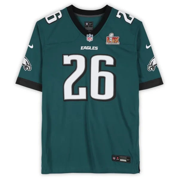 Saquon Barkley Signed Philadelphia Eagles Super Bowl LIX Champions | WJRSYBA0264