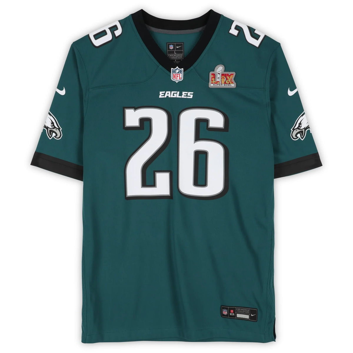 Saquon Barkley Signed Philadelphia Eagles Super Bowl LIX Champions | WJRSYBA0264