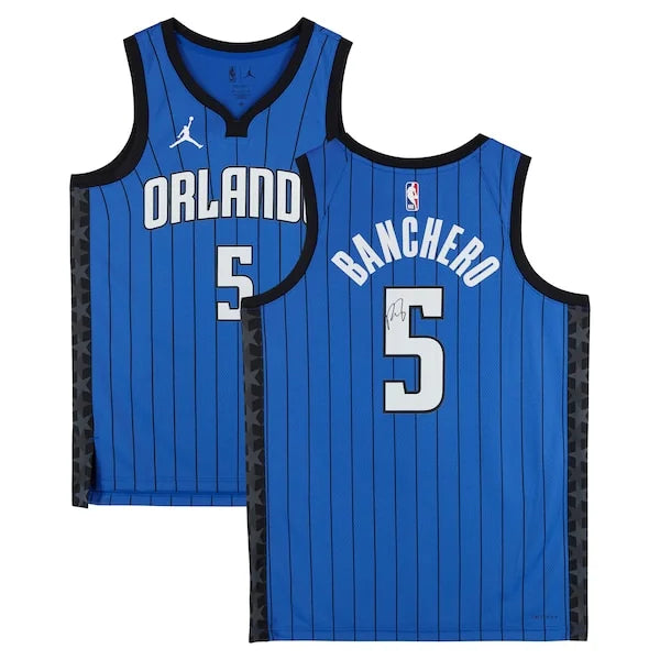 Paolo Banchero Signed Orlando Magic Blue Statement Jersey | Authenticated