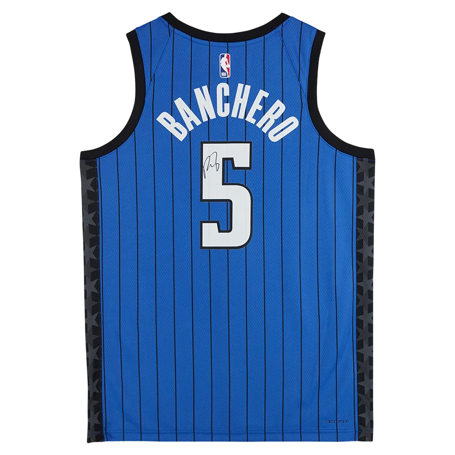 Paolo Banchero Signed Orlando Magic Blue Statement Jersey | Authenticated