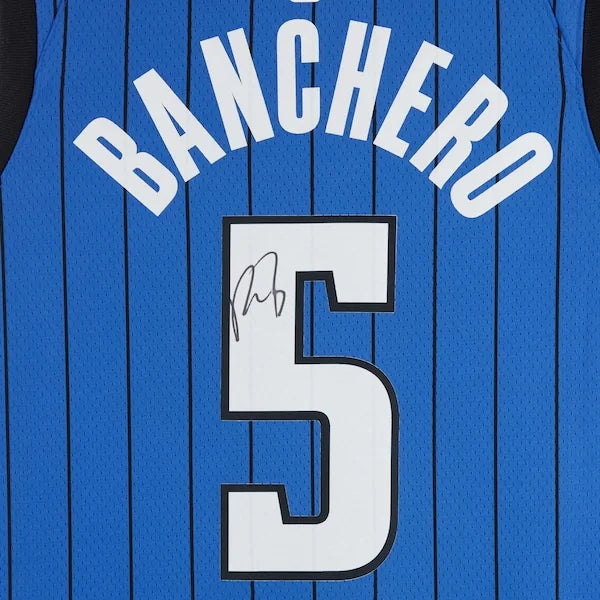 Paolo Banchero Signed Orlando Magic Blue Statement Jersey | Authenticated